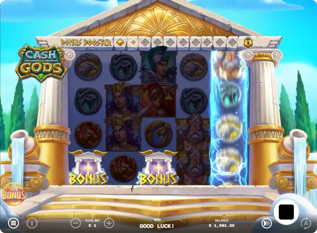 Cash of Gods Bonus Booster