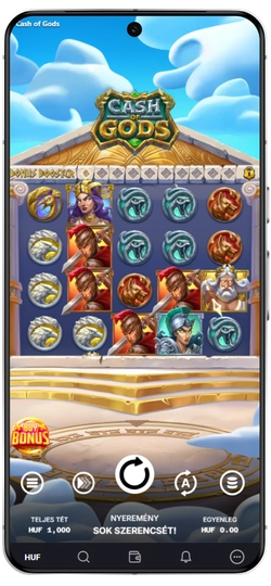 Cash of Gods free play Magyar